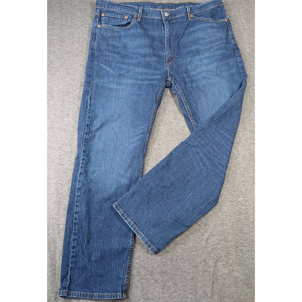 Levi's Denim Jeans 505 Men's Straight Leg Blue Size W40 L32